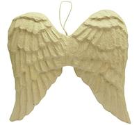 Décopatch - Ref AC811C - Hanging Angel Wings - Papier Maché Object to Decorate - 8.5 x 54 x 50cm - Decorate with Décopatch Papers & PaperPatch Glue, Glitter, Paints