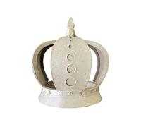 Décopatch - Ref AC898C - Children's Crown - Papier Maché Object to Decorate - 20.5 x 20.5 x 23.5cm - Decorate with Décopatch Papers & PaperPatch Glue, Glitter, Paints