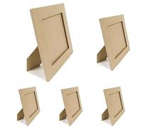Décopatch - Ref CD025C - Standing Flat Frame - 23 x 28cm, Brown (Pack of 5)