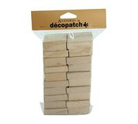 Décopatch - Ref EV010O - Small Square Boxes (Pack of 10) - Papier Maché Object to Decorate - 5 x 5 x 3.5cm - Decorate with Décopatch Papers & PaperPatch Glue, Glitter, Paints