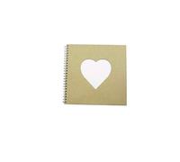 Décopatch - Ref EV012O - Square Guest Book - Papier Maché Object to Decorate - 1 x 20 x 20cm - Decorate with Décopatch Papers & PaperPatch Glue, Glitter, Paints