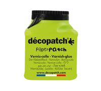 Décopatch - Ref PP150AO - PaperPatch Glossy Glue - 180g Tub - Formualted with Varnish, No Pull-In or Crinkle, Child Safe & Food Safe, Suitable for Wood, Metal, Plastic & More.