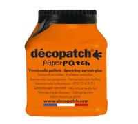 Décopatch - Ref PP150PAILO - PaperPatch Glue with Glitter - 180g Tub - Formualted with Varnish, No Pull-In or Crinkle, Suitable for Wood, Metal, Plastic & More.
