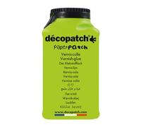 Décopatch - Ref PP300AO - PaperPatch Glossy Glue - 300g Tub - Formualted with Varnish, No Pull-In or Crinkle, Child Safe & Food Safe, Suitable for Wood, Metal, Plastic & More.