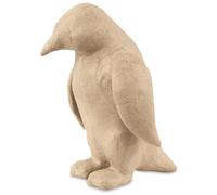 Décopatch - Ref SA116O - Penguin - Papier Maché Object to Decorate - 14 x 14 x 20cm - Decorate with Décopatch Papers & PaperPatch Glue, Glitter, Paints