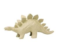 Décopatch - Ref SA123O - Stegosaurus - Papier Maché Object to Decorate - 32 x 9 x 15cm - Decorate with Décopatch Papers & PaperPatch Glue, Glitter, Paints