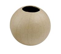 Décopatch Round Bowl Vase Mache, 11 x 11 x 10,5