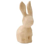 Décopatch - Ref SA216C - Rabbit - Papier Maché Object to Decorate - 12.5 x 7.5 x 21.5cm - Decorate with Décopatch Papers & PaperPatch Glue, Glitter, Paints