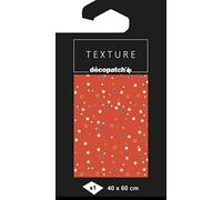 Decopatch TD868C - Pouch 1 sheet of printed paper - Foil effect - Hot foil - Metallic effect - Customize - Modernize - DIY and Creative Hobbies - 60x40 cm