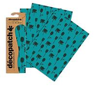 Décopatch Thistle Silhouette Paper, 30x40cm (Pack of 3 sheets)