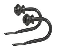 Decopolitan Urn Holdback Pair, Bronze