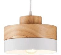 Decor Adjustable Imitation Wood Grain Iron Metal Pendant - Double Line Chandelier Droplight Ceiling Lamp Hanging Suspension Light Compatible with Home Bar Lighting D,