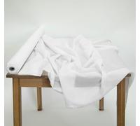Decor Essentials 50 Meter White Voile Fabric Roll Fire Retardant 1.5M Width Sold Per 50m Roll Swagging