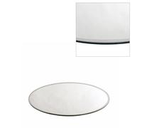 Decor Essentials ROUND-SQUARE-20-25-30-or-40CM-MIRROR-PLATES-WEDDING-TABLE-CENTREPIECES (20 cm Round)