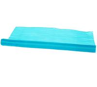 Decor Essentials Snow Organza Fabric Material Roll 29cm x25m Chair Bows Table Runner Wedding Decor (Turquoise)