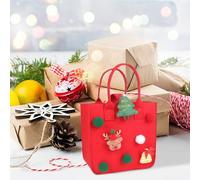 Decor for Christmas Ornaments Christmas Bag Eve Portable Bag Fruit Candy Decoration Gift for Tree Mantel Fireplace Stair Indoor Outdoor