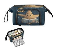 decor gift Cute Star Reading Book Blue Large Pencil Case Large Capacity Cute School Supply Multifunctional for Kids Preppy School caja para guardar lapices