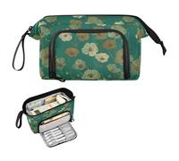 decor gift Luxury Geranium Ash Ark Green Pencil pouching Large Capacity Pencil Pen Case Cosmetic Lightweight for Boys School Supply bolsas para lapiceros