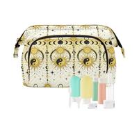 decor gift Makeup Bag Organizer Essentials Tarot Sun Moon Yin Yang Space2 (longword) Change Purse for Card Cases Money Organizers