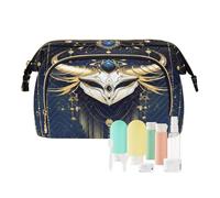 decor gift Makeup Case Storage Bag Waterproof Tarot Goth Goat (longword) Change Purse for Toiletry Organizer