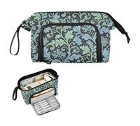 decor gift Seaweed Leaf Blue Flower William Morris Pencil Pouches Large Capacity Cute Pencil Case with Compartment for Kids Back to School Supplies lapiceros para mujer