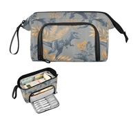 decor gift Shores Ceratosaurus Blu Ray Gray Pencil Cases Large Capacity Art Pencil Case with Slot for Student College estuchera para lapices