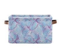decor gift storage baskets Gothic Style Marble Burgundy Blue Foldable and waterproof serviceable fabric cube storage bins with sturdy handle bags supply 2 pack for gadget cajas para guardar cosas