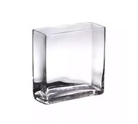 Decor Glass Fish Tank Rectangular Living Room Small Aquarium Fish Tank Transparent Desktop Glass Vase Starter
