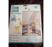 Decor in a Day Jungle Babies Wall Appliqués