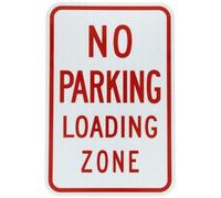 Decor Kitchen Wall Decor Plaqueeco Parking No Parking Loading Zone Hazard House Decor Yard Fence Caution Noticefunny Signs Funny Vintage Metal Sign Poster 8X12 Inches