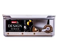 Décor Pantry Storage Container 1.9L with Half Cup Measure - Design Series, Airtight, BPA-Free, Modular Stackable, Dishwasher Safe, Australian Made