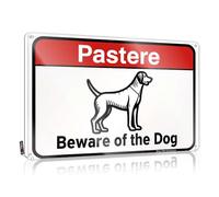 Decor Signs Pastere - Beware Of The Dog Tin Sign Home Bar Tin Sign Bar Open Metal Sign(30X40CM)