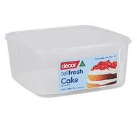 Décor Tellfresh 9" Cake Storage Box | With Cake Lifter for Easy Removal | Airtight Lid | Dishwasher Safe | 6L Capacity