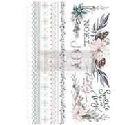 Decor Transfers® - Sparkle & Joy - Total Sheet Size 24"x35", Cut into 2 Sheets