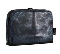 Decor Trendy Large Capacity Pencil Bags Pen Case Funny Animal Head Narwhal | wide-open College Student Storage Organizer Zippered Cosmetics lapiceras para ninas