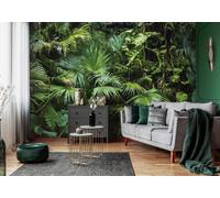 Decor Wallpaper Green Jungle Wall Mural for living room 368x254 cm Non-Woven
