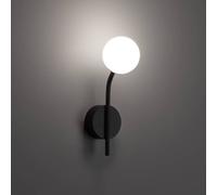 Decor Walther Pep wall light, 1-bulb, black