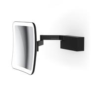 Decor Walther Vision S Wall Cosmetic Mirror LED Matte Black 5x Magnification