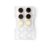DECORA 0050100 CUPCAKE CASE POLYCARBONATE MOLD Ø 25X16 H MM 200X120X22 MM