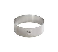 DECORA 0063718 Stainl. Steel Round Shape Ø 18 X H 4,5 Cm