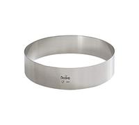 DECORA Stainless Steel Round Shape, Silver, 28 x 26 x 4 cm