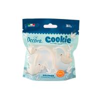 DECORA 0255407 3 Doves Plastic Cookie Cutters Kit