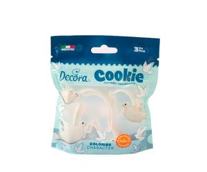 DECORA 0255407 3 Doves Plastic Cookie Cutters Kit
