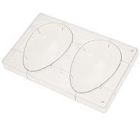 Decora 50054 Egg Polycarbonate Mould with 2 Cavities, 27.5 x 17 x 5 cm