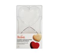 Decora 50077 Chocolate Hearts Mould, polycarbonate, 27.5 x 18 x 5 cm