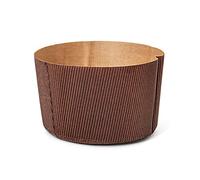DECORA Canasta Baking Wrapper Made of Oven Safe Paper, Cellulose, Brown, 1000 g-5 Pieces