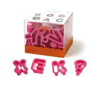 DECORA Cookie Cutters Alphabet Kit, Pink, Maxi