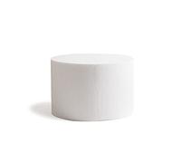 Decora Polystyrene Disk Shape Dummy Cake for Decoration, Off-White, 30 x 20 cm