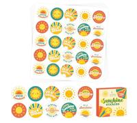 Decorably 1,100 Sunshine Stickers for Kids - 44 Sticker Sheets for Teachers Reward, Classroom Activities, Positive Reinforcement, Arts & Crafts, Scrapbooking, Gift