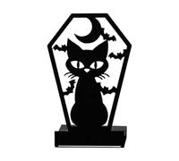 Decoración Halloween Portavelas | Candelero De Halloween Proyector De Sombras,Adorno De Bruja Terrorífico En Hierro Sala De Estudio Salón Residencia Universitaria Centro De Mesa